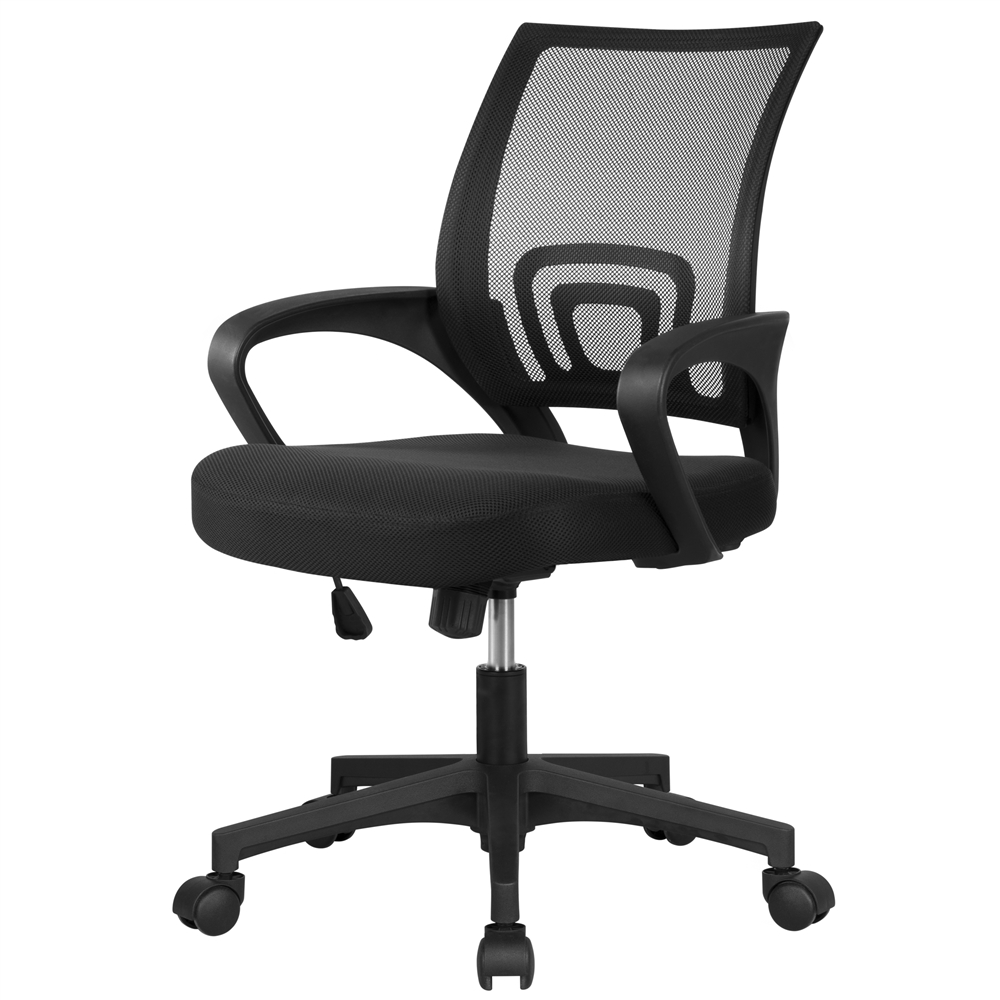 Mesh Mid-back Office Chairs with Lumbar Support