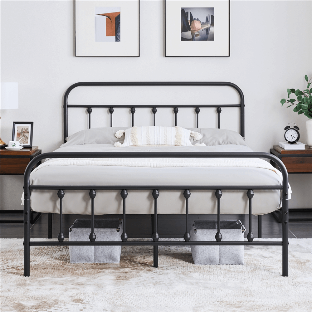 Vintage Design Metal Bed Frame