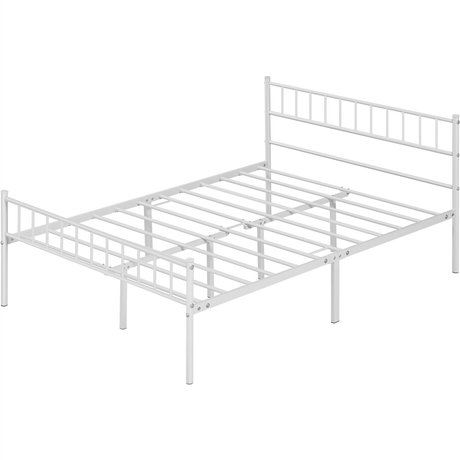 Stripe Design Metal Bed Frame