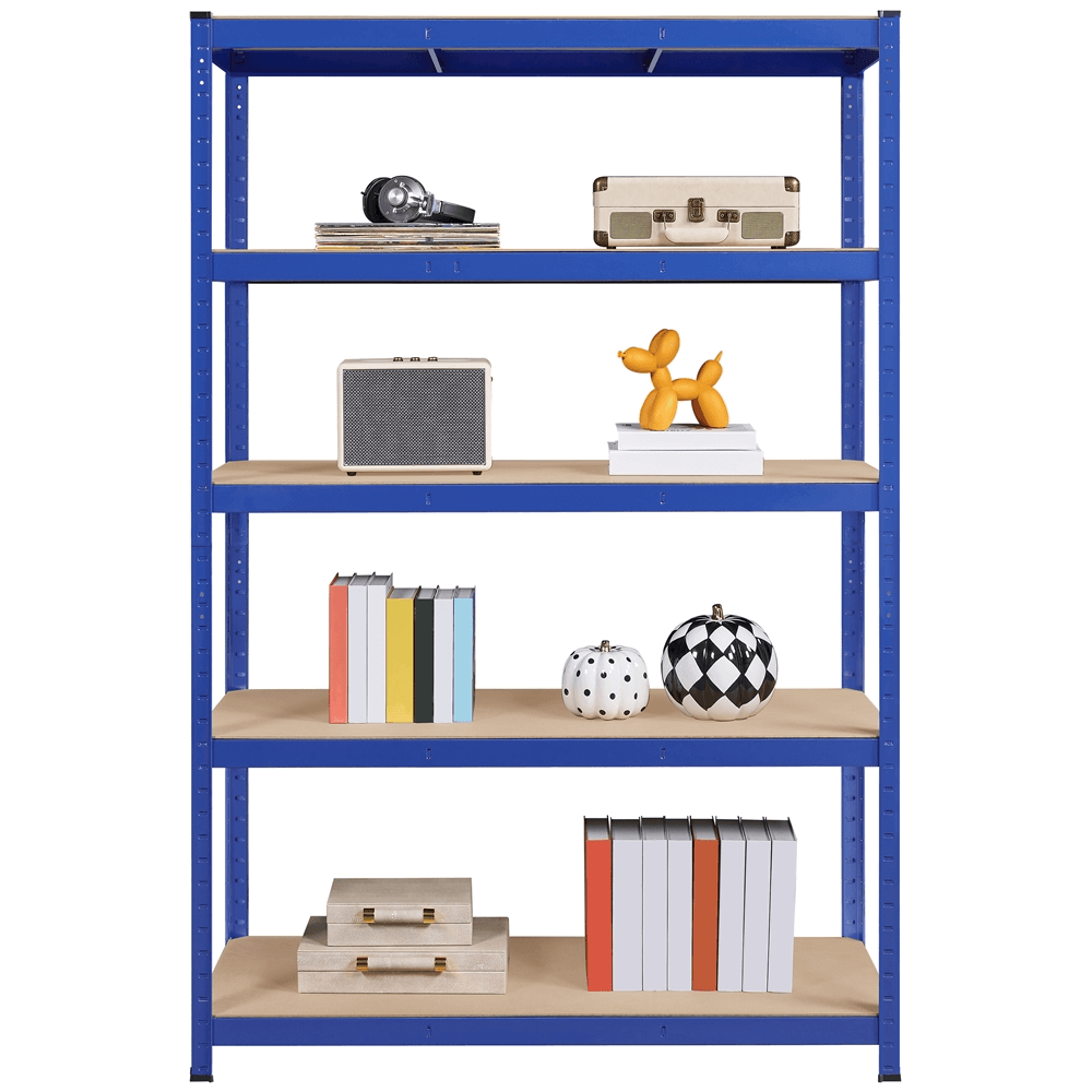 5-Tier Bolt-Free Metal Storage Shelving