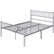 Stripe Design Metal Bed Frame