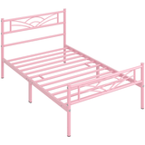 Cloud-inspired Design Metal Bed Frame