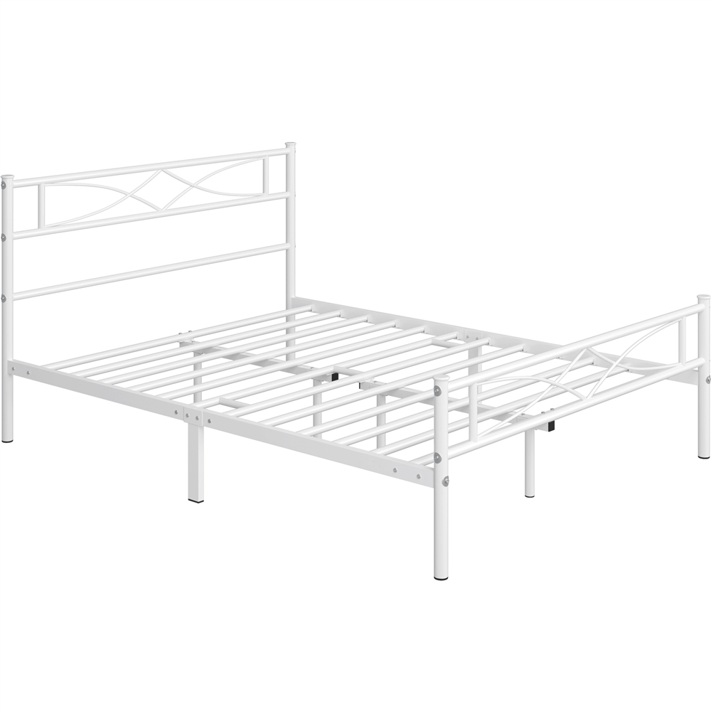 Curved Design Metal Bed Frame