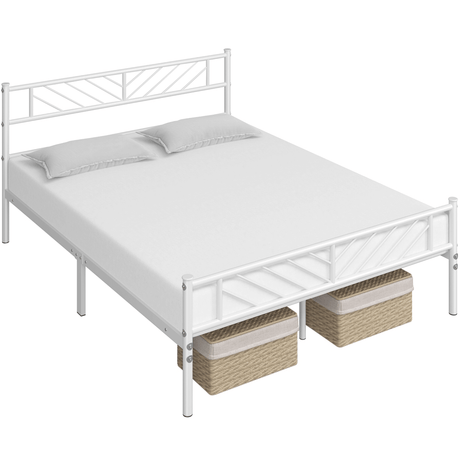 Arrow Design Metal Bed Frame