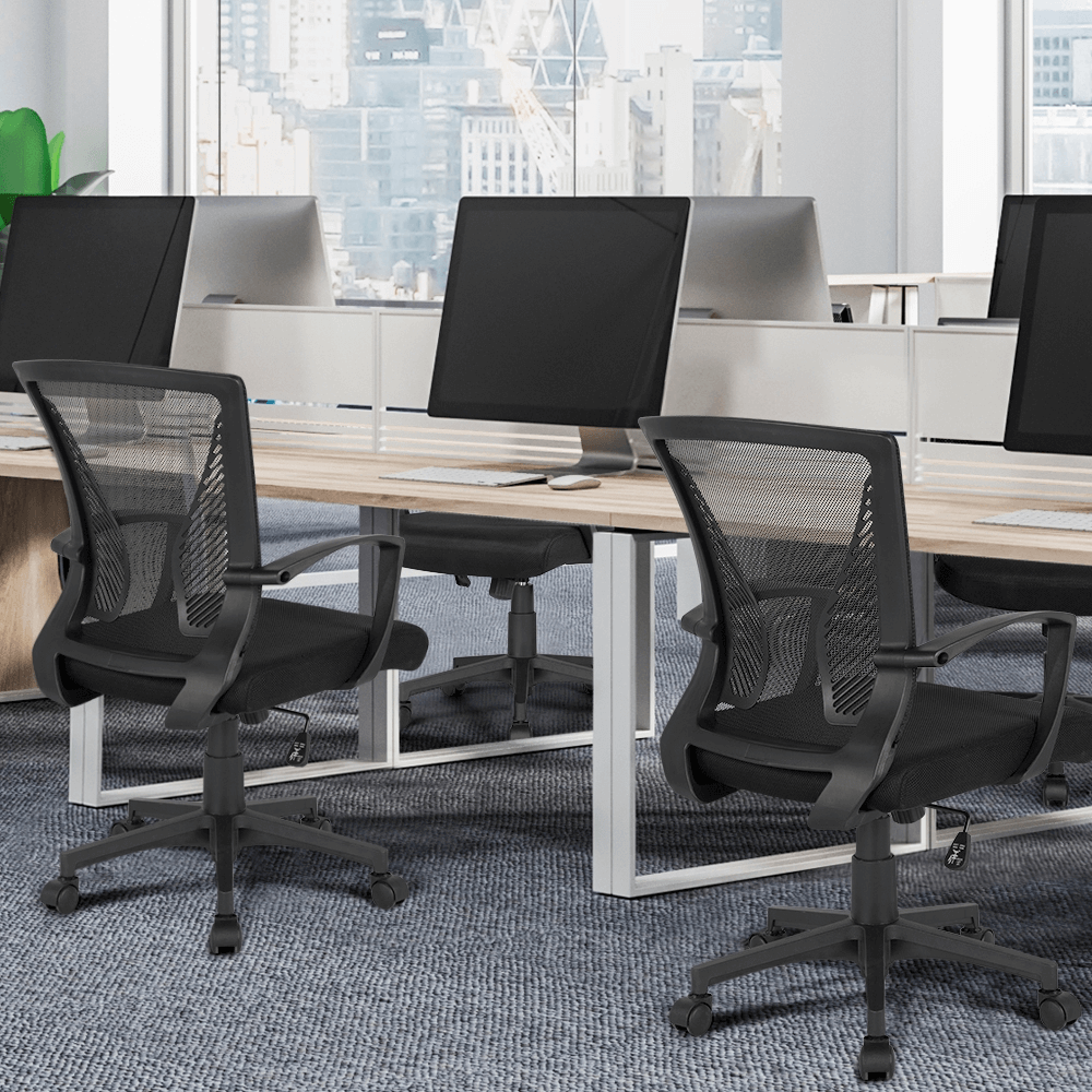 Mesh Office Chairs with 360° Rolling Casters