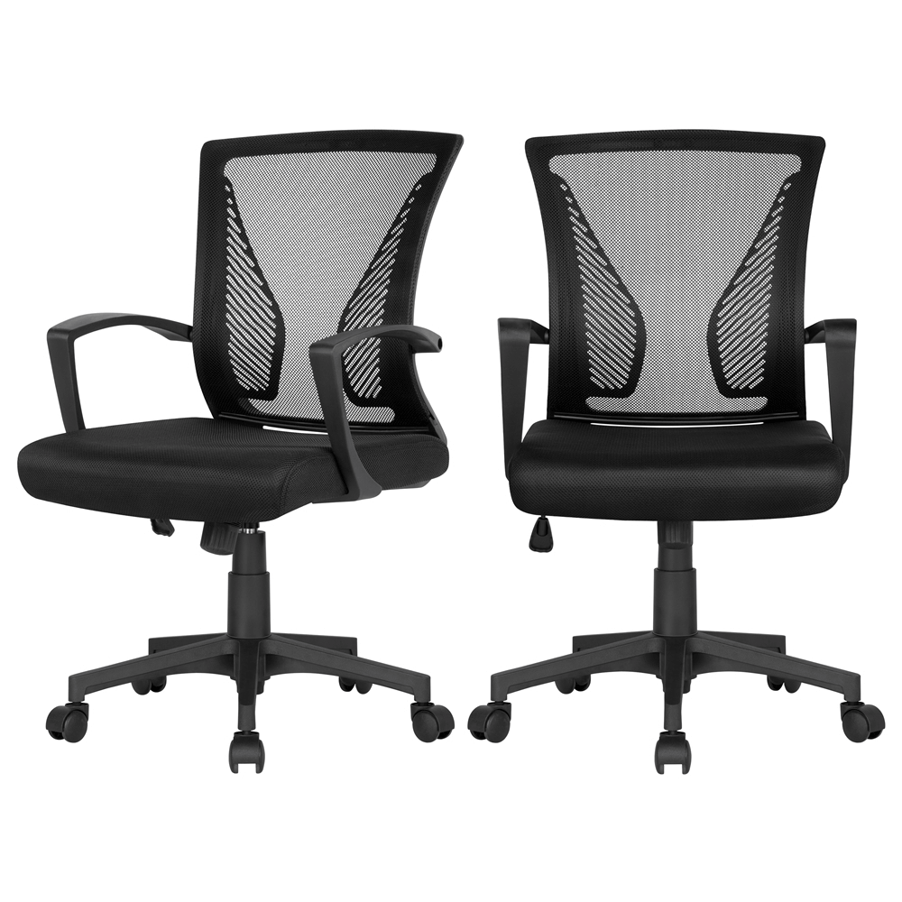 Mesh Office Chairs with 360° Rolling Casters