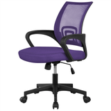 Mesh Mid-back Office Chair with Adjustable Seat Height