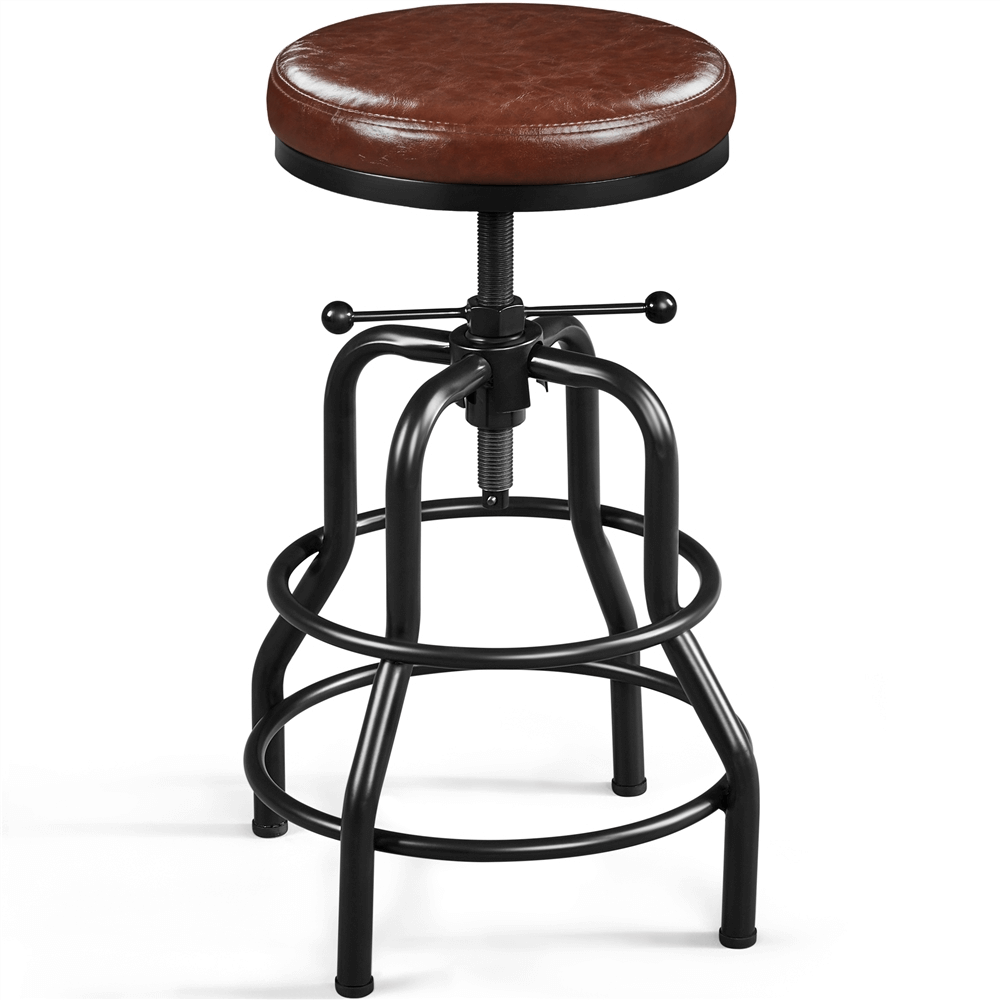 Industrial Swivel Bar Stool