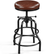 Industrial Swivel Bar Stool