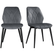 Velvet Dining Chairs with Metal Legs